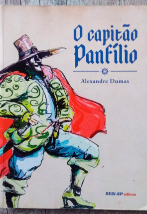 O capitão Panfílio, Alexandre Dumas, editora SESI-SP, livro usado