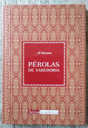 Pérolas de sabedoria James Bernardes, editora letras brasileiras, livro usado