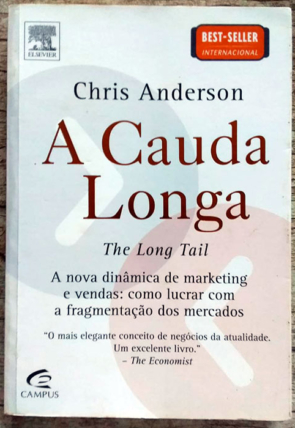 A cauda longa, Chris Anderson, editora campus, livro usado