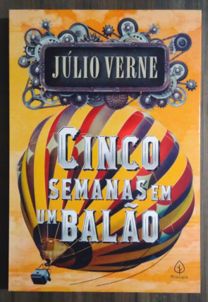 Cinco semanas em um balão, Júlio Verne, editora principis