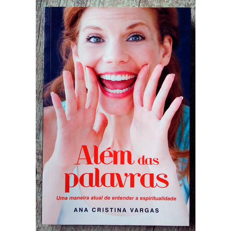 Além das palavras, Ana Cristina Vargas, editora vida e consciência, livro usado
