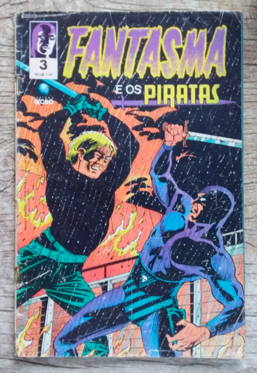 Gibi hq fantasma e os piratas edição 3, editora globo