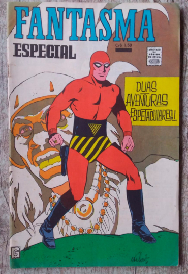 Gibi hq fantasma especial edição 1, editora rge