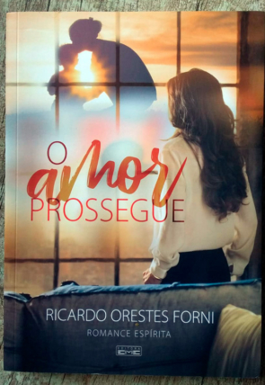 O amor prossegue, Ricardo Orestes Forni, editora EME, livro usado