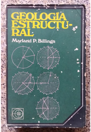 Geologia estructural, Marland P. Billings, editora EUDEBA, livro usado