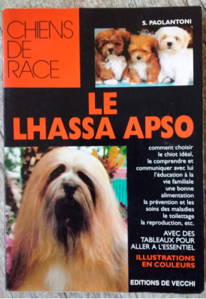 Le Lhassa Apso, chiens de race, S. Paolantoni, editions de vecchi, livro usado