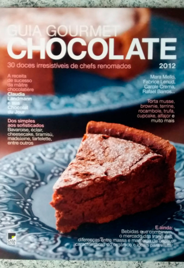 Guia gourmet chocolate, editora Casa Dois