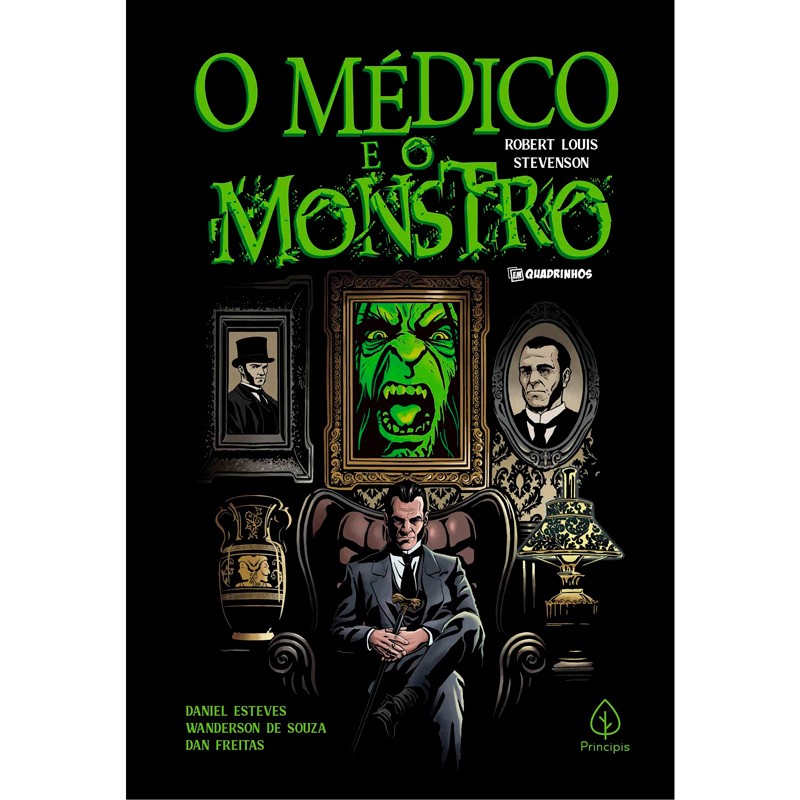 O médico e o monstro, Robert Louis Stevenson, em quadrinhos, editora principis