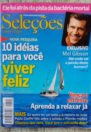 Revista Seleções Reader's Digest edição abril 2004