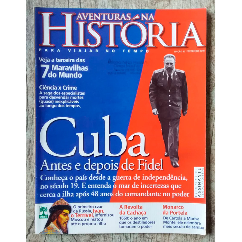 Revista aventuras na história edição 42 fevereiro de 2007, editora abril