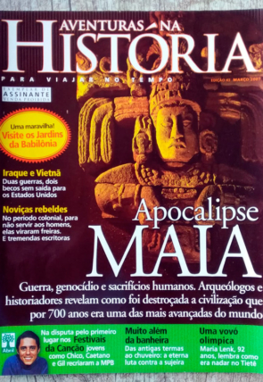 Revista aventuras na história edição 43 março de 2007, editora abril