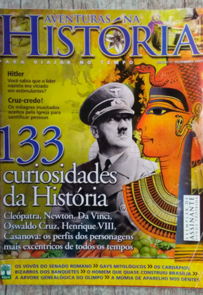 Revista aventuras na história edição 53 dezembro de 2007, editora abril