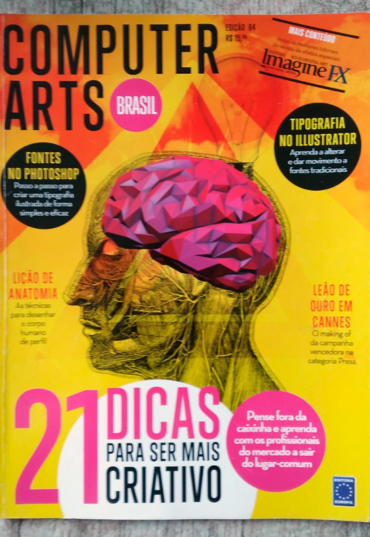 Revista computer arts Brasil edição 84, editora Europa