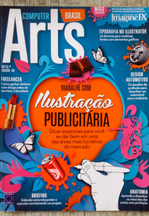 Revista computer arts Brasil edição 88, editora Europa