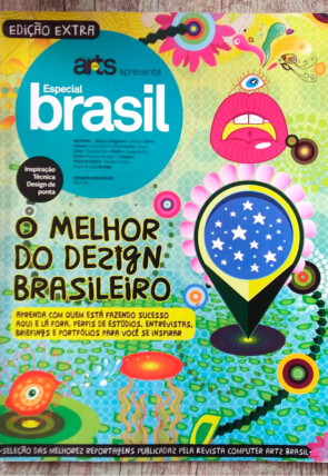 Revista computer arts Brasil edição extra especial Brasil, editora Europa