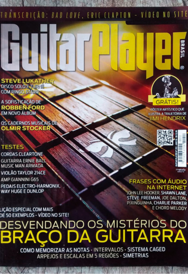 Revista guitar player Brasil edição 212 dezembro 2013 ano 19, editora melody