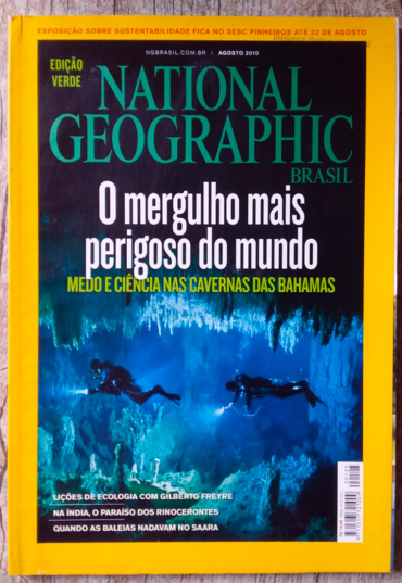Revista national geographic Brasil edição 125 agosto de 2010, editora abril