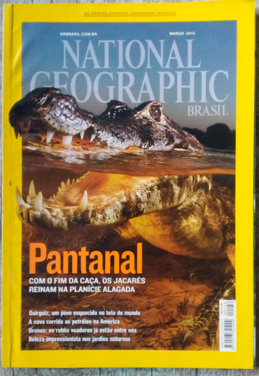 Revista national geographic Brasil edição 156 março de 2013, editora abril