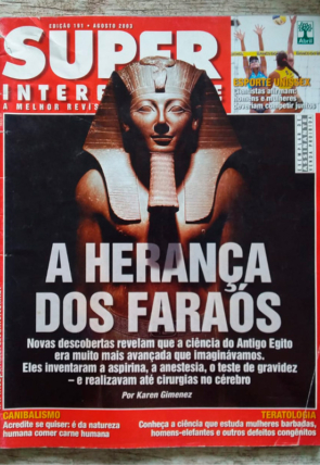 Revista superinteressante edição 191 agosto de 2003, editora abril
