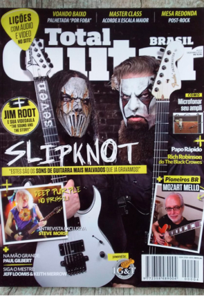 Revista total guitar Brasil 04 dezembro de 2014, editora IG&T