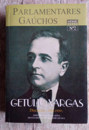 Parlamentares gaúchos Getúlio Vargas, série perfis 2, Assembléia Legislativa do Estado do Rio Grande do Sul, livro usado