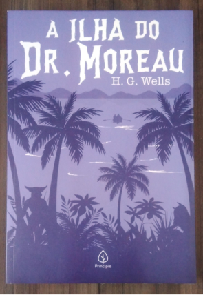 A ilha do Dr. Moreau, H. G. Wells, editora principis, livro usado