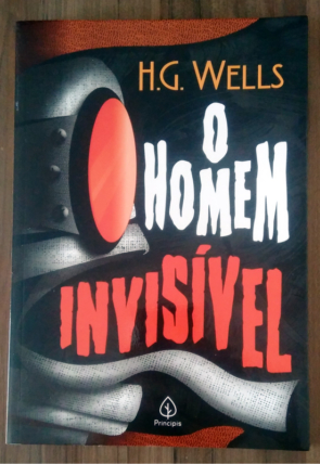O homem invisível, H. G. Wells, editora principis, livro usado