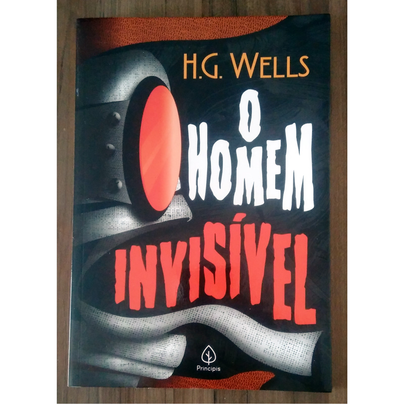 O homem invisível, H. G. Wells, editora principis, livro usado