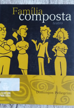 Família composta, teatro, Domingos Pellegrini, livro usado