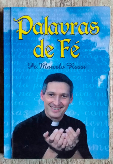 Palavras de fé, Pe. Marcelo Rossi, editora novo rumo, livro usado