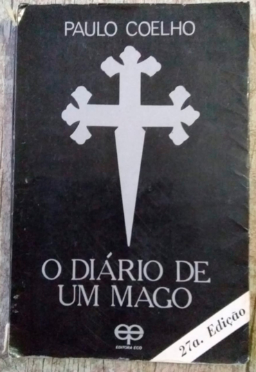O diário de um mago, Paulo Coelho, editora eco, livro usado