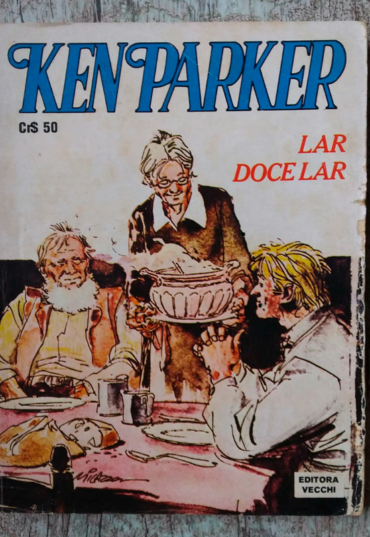 Gibi hq Ken Parker edição 30, lar doce lar, editora vecchi, usado