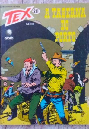 Gibi hq Tex edição 211, a taberna do porto, editora globo