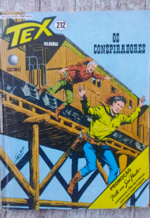 Gibi hq Tex edição 212, os conspiradores, editora globo