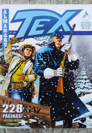 Gibi hq almanaque Tex edição 30, Bonelli comics, editora mythos