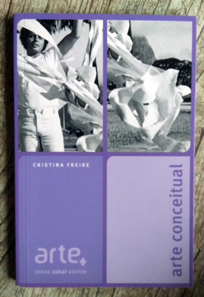 Arte-conceitual, coleção arte+, Cristina Freire, editora Jorge Zahar editor, livro usado