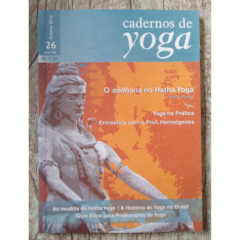 Cadernos de yoga 26 ano VII, editora comunidade do saber, livro usado