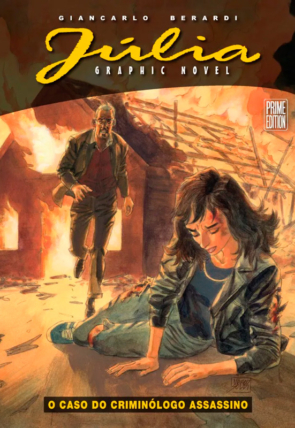 Gibi hq Júlia graphic novel, o caso do criminólogo assassino, Giancarlo Berardi, editora mythos