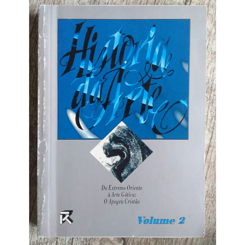 História da arte do Extremo Oriente à arte gótica o apogeu cristão, volume 2, editora Rideel, livro usado
