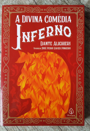 A divina comédia inferno, Dante Alighieri, editora principis, livro usado