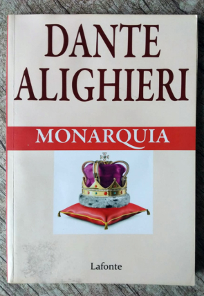 Monarquia, Dante Alighieri, editora lafonte, livro usado