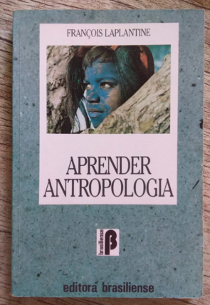 Aprender antropologia, François Laplantine, editora brasiliense, livro usado