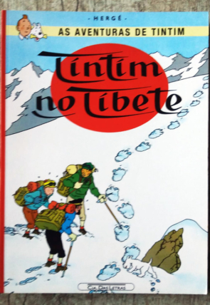 Gibi HQ As aventuras de Tintim, Tintim no Tibete, Hergé, editora companhia das letras