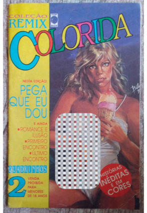 Gibi Hq coleção remix colorida edição 2, editora Top Bun