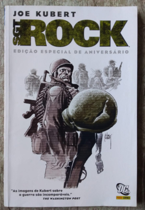 Gibi hq SGT Rock edição de aniversário, Joe Kubert, Dc comics, editora panini comics, usado