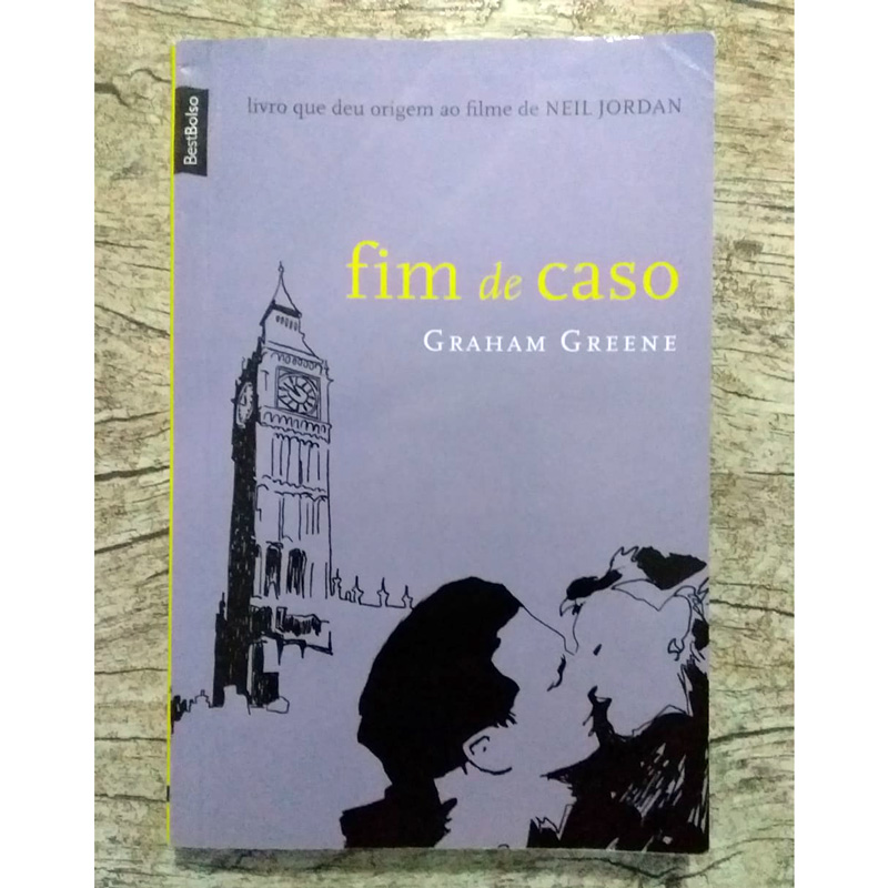 Fim de caso, Graham Greene, editora bestbolso, livro usado