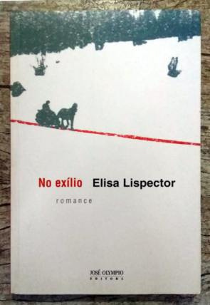 No exílio, Elisa Lispector, editora José Olympio, livro usado