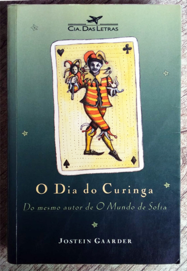 O dia do curinga, Jostein Gaarder, editora companhia das letras, livro usado