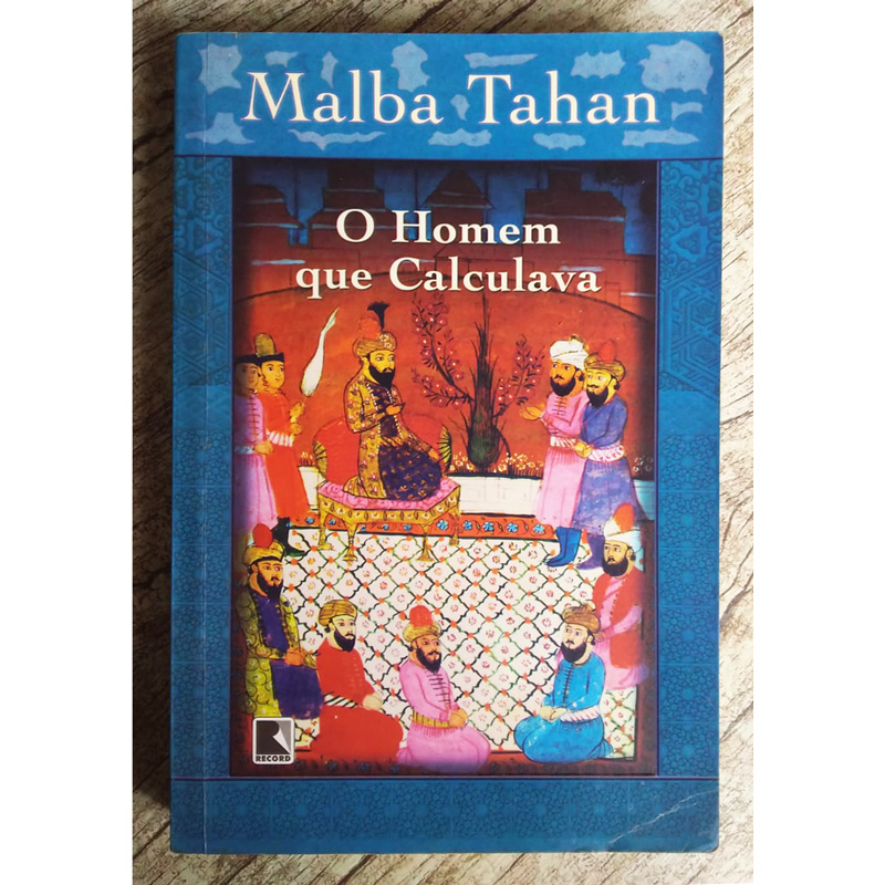 O homem que calculava, Malba Tahan, editora record, livro usado