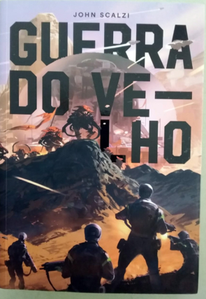 Guerra do velho, John Scalzi, editora Aleph, livro usado